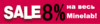 8% скидка на все металлоискатели Minelab
