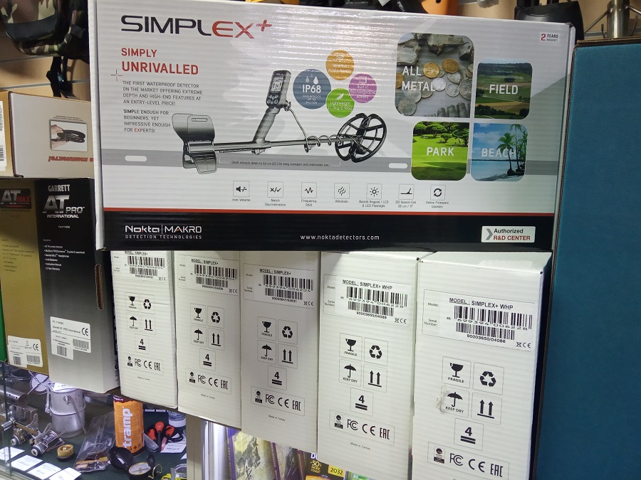 Новинка Nokta Makro Simplex Plus в ПРОДАЖЕ!