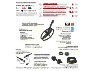 Катушка FULL NEL Sharpshooter для Minelab Explorer - картинка 1