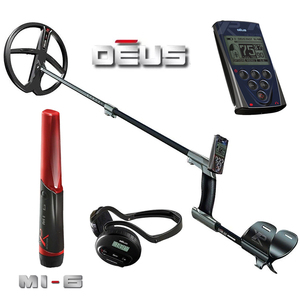 Металлодетектор XP DEUS (Катушка 28см X35, WS4, Блок) + MI-6
