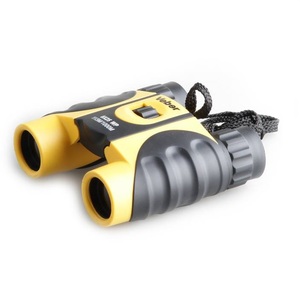 Бинокль Veber WP 10x25 черный/желтый - картинка 1